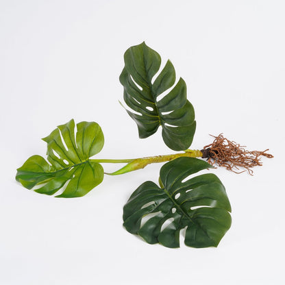 Monstera Kunstplant - L12 x B21 x H54 cm - Groen