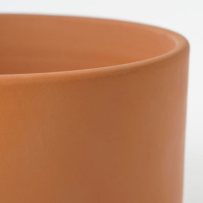 Venna Bloempot met Bewateringssysteem - H21 x Ø24 cm - Terracotta - Beige