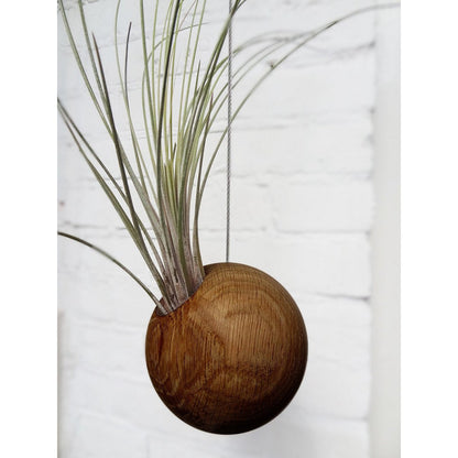 Hanging Ball - Dark Oak