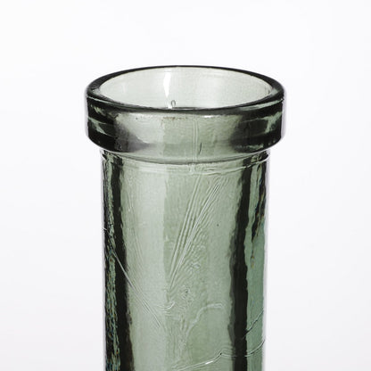 Rioja Fles Vaas - H50 x Ø15 cm - Gerecycled Glas - Groen