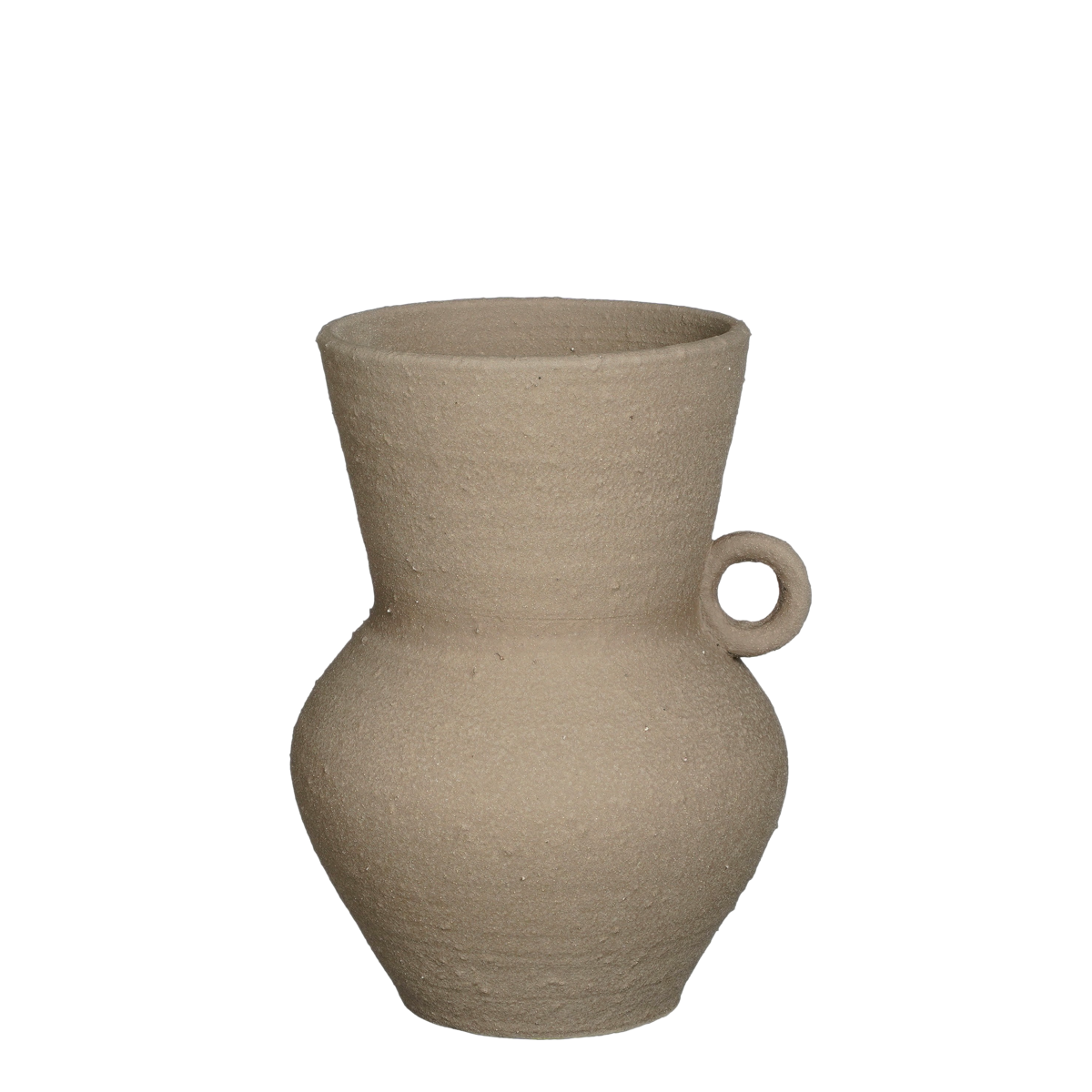 Lane Kruik - H33 x Ø24 cm - Terracotta - Taupe