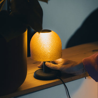 Paddestoellamp - USB-stekker - Gemaakt van gerecyclede plastic fles - Natuurlijk