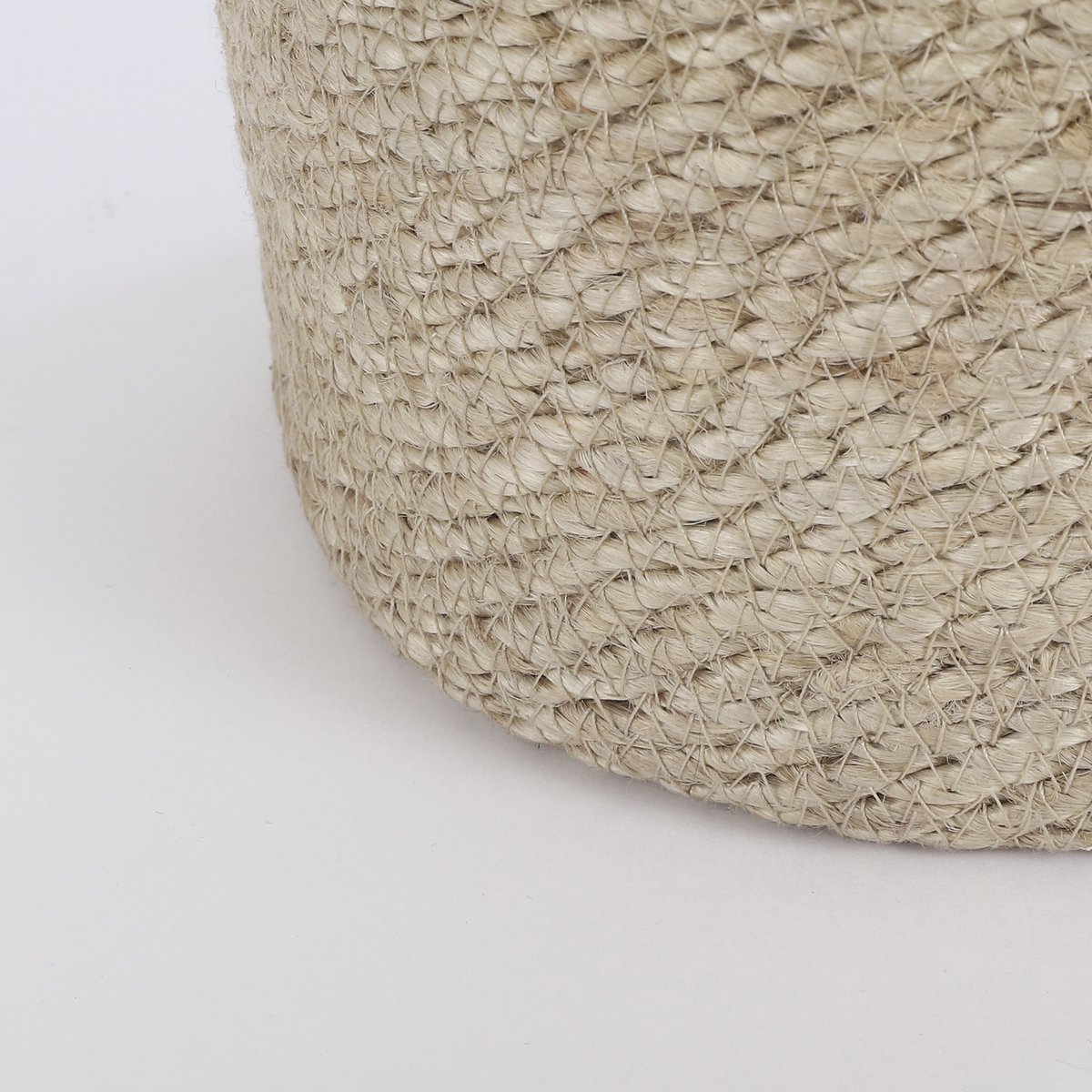 Atlantic Plantenmand - H20 x Ø20 cm - Jute - Crème