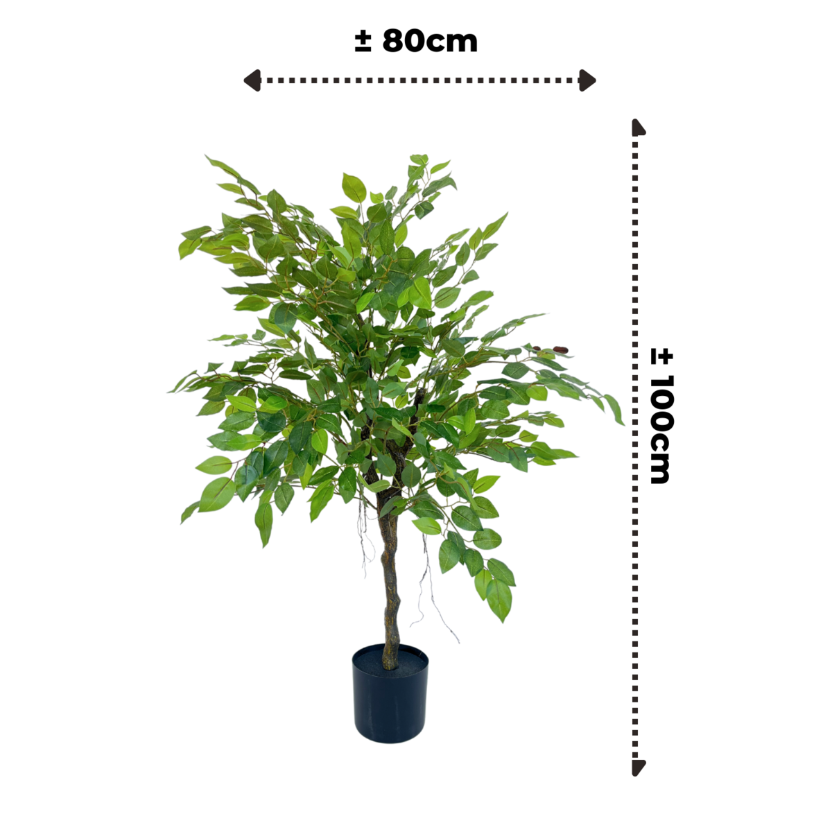 Ficus Kunstboom 100cm