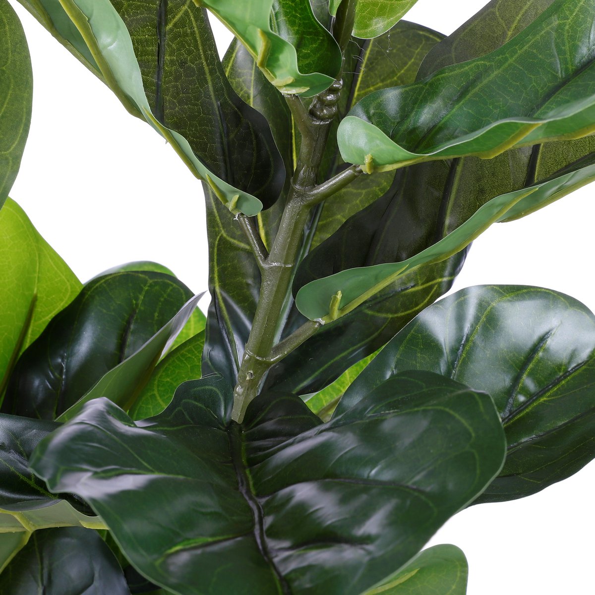 Ficus Lyrata Kunstplant - H75 x Ø60 cm - Groen