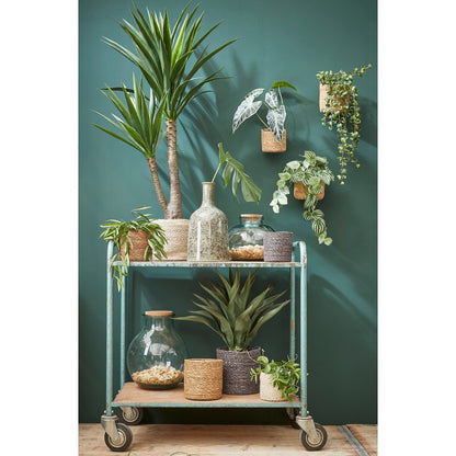 Atlantic Plantenmand - Set van 2 - H26 x Ø30 cm - Crème