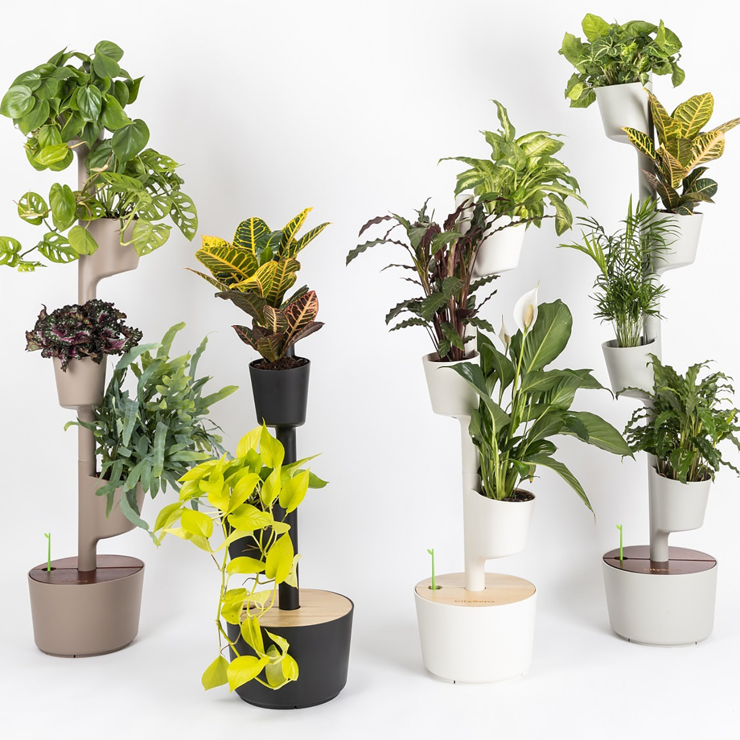 Vertical Planter - White - Modular