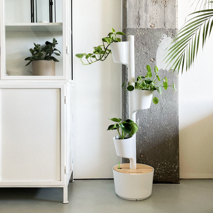 Vertical Planter - White - Modular