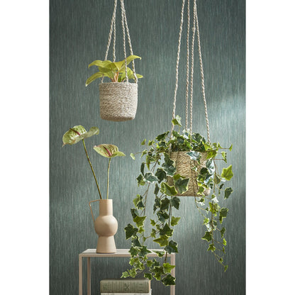 Hedera Kunst Hangplant - H86 cm - Groen Bont