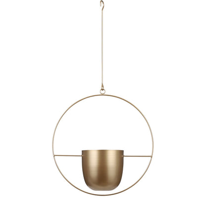 Dexter Bloempot Hangend - L34 x B14 x H65 cm - Goud