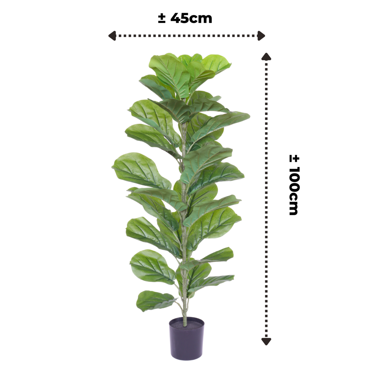 Ficus Kunstplant 100cm