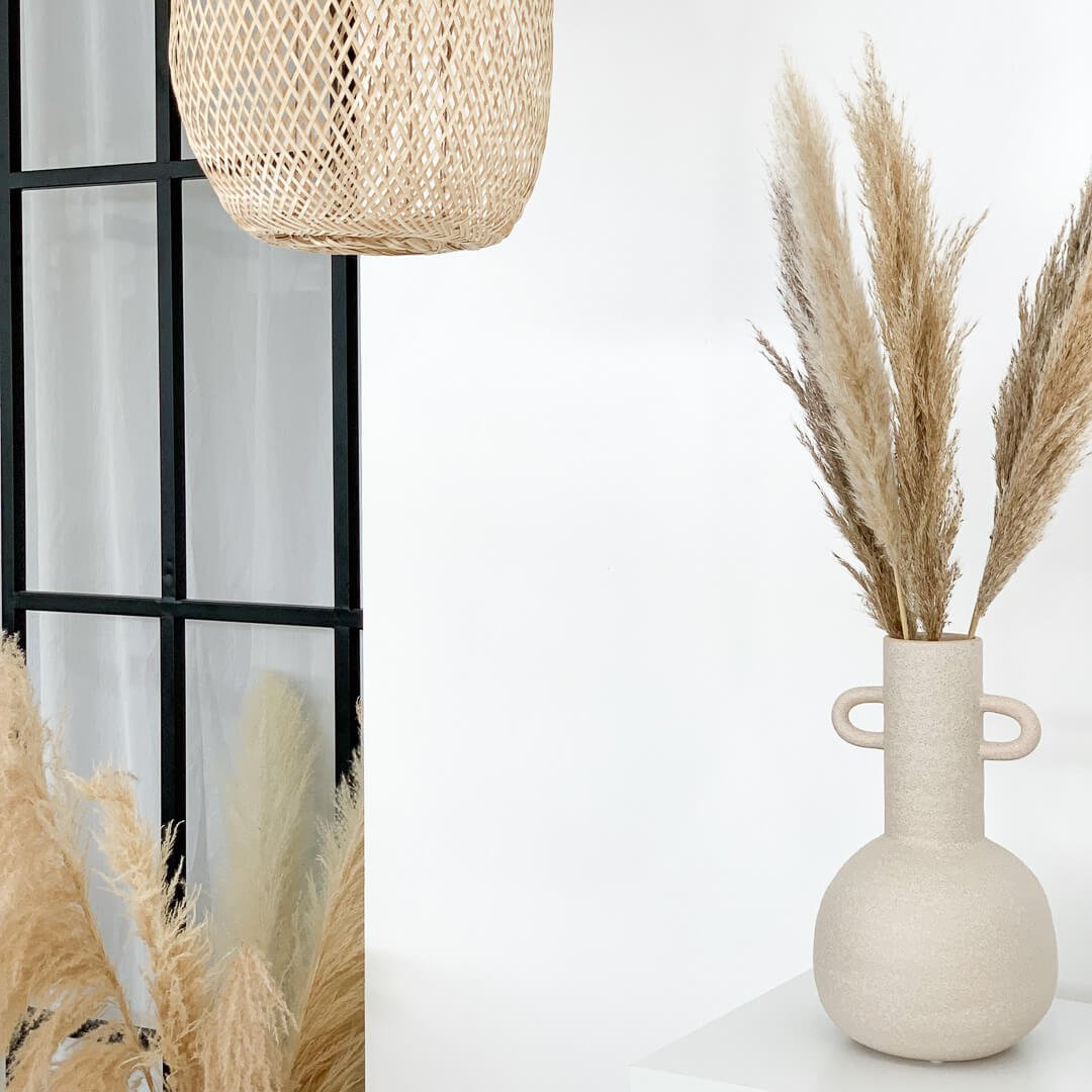 Pampas grass beige natural | for table vase